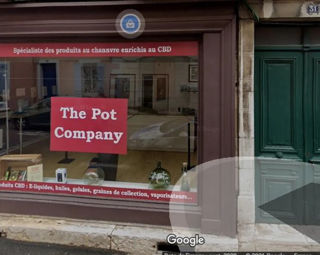 La boutique « the Pot Company » est située au 31 rue Guillaume Tell, à Dijon 